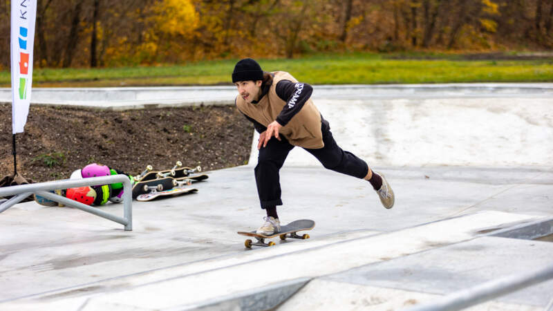 Knurów - skatepark przy ulicy Szpitalnej