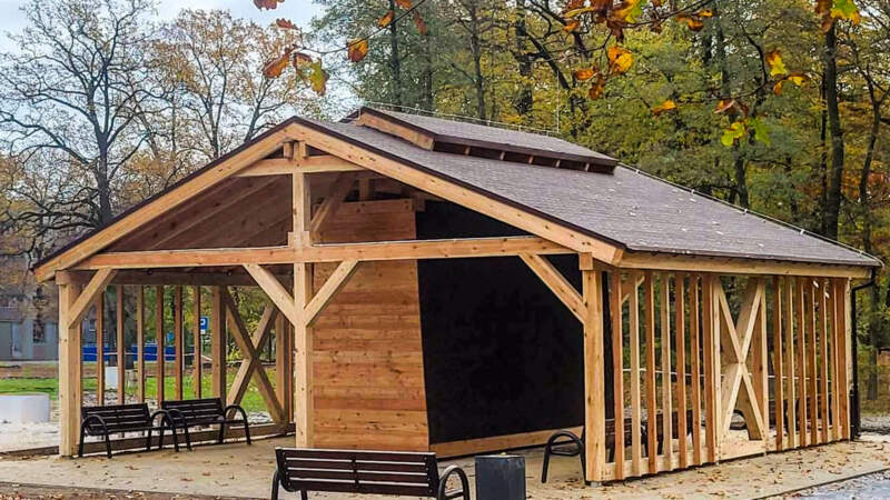 Knurów - Tężnia solankowa w Szczygłowicach